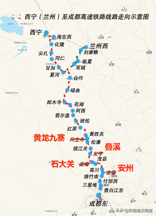 在“八纵八横”高铁网，其中有5条高铁通道全面在建中