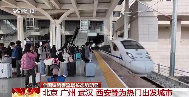 客流逐渐走高 今天全国铁路计划加开旅客列车2132列
