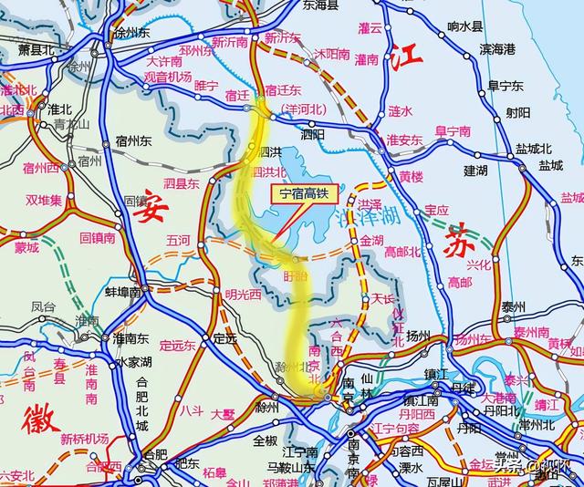3条高铁线路走向、站点设置推荐方案！分布江苏、湖北等4个省市