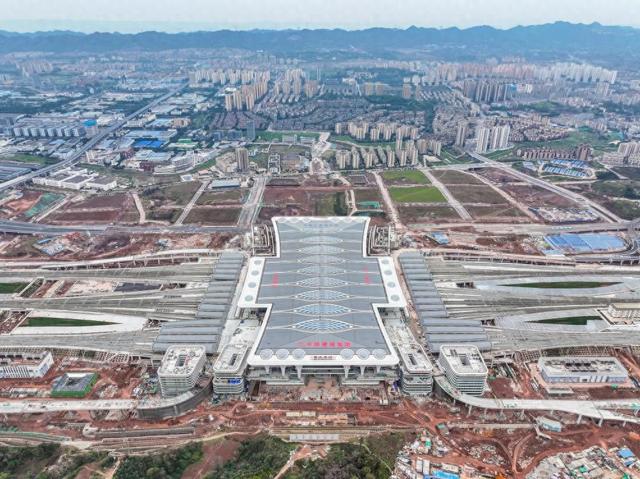 西部最大高铁枢纽重庆东站进入静态验收阶段