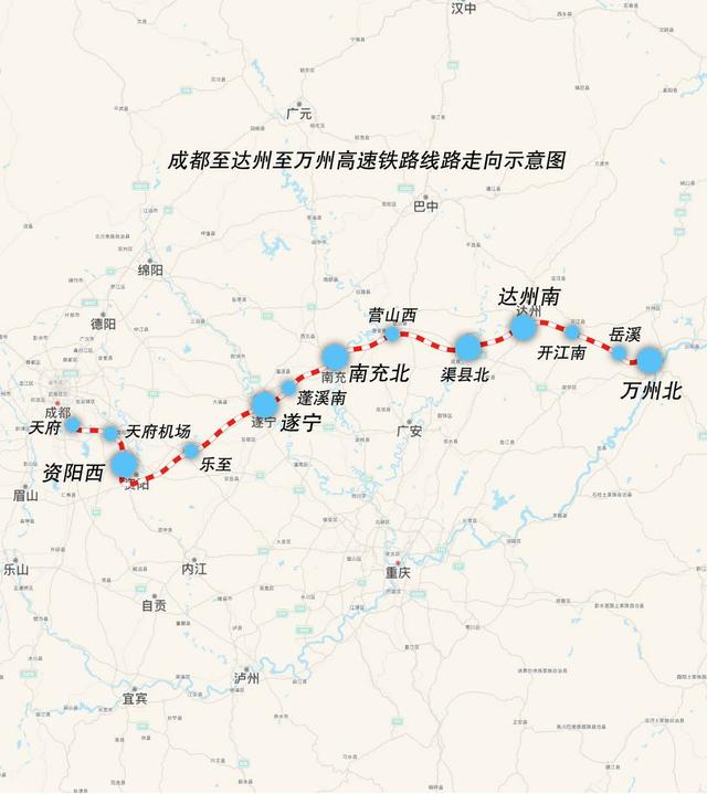 成达万高铁新建站房开工！记者探访施工一线：全线施工进程过半