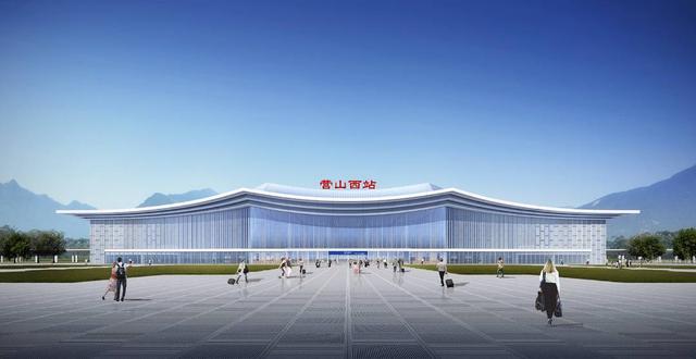 成达万高铁新建站房开工！记者探访施工一线：全线施工进程过半
