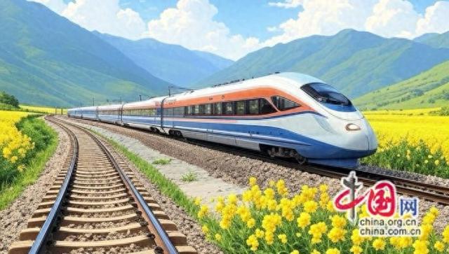 “向往号”赏花专列开启春日浪漫约会(图)