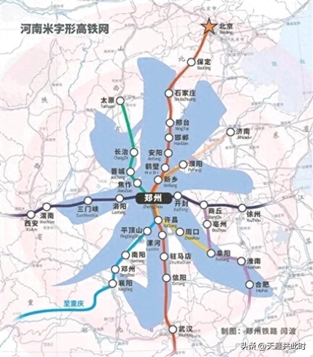 一个“米”字型高铁，如何能满足得了河南一亿多人的心愿？